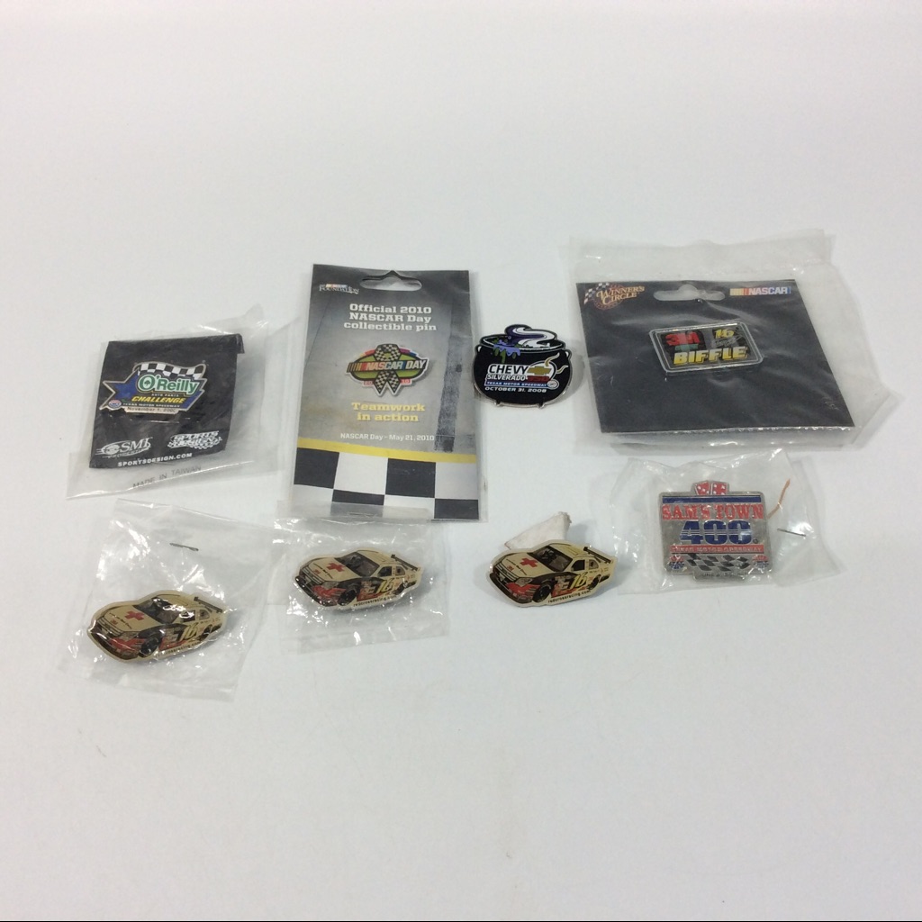Lot Of Nascar Pins Texas Motor Speedway Nascar Day Sams Town 400 Oreilly More